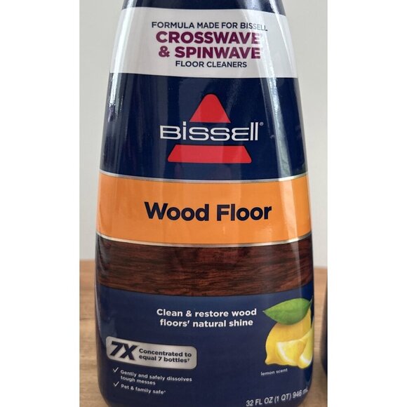 2- BISSELL Wood & Pet Multi-Surface Febreze FLOOR CLEANER CROSSWAVE & SPINWAVE - Picture 2 of 5